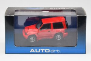 Mitsubishi Pajero Evo Rdeč AUTOart 1:43 57203 Kovina – slika 4 od 4
