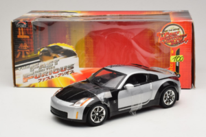 Nissan 350Z Fast & Furious Tokyo Drift Joyride 1:18 53608A Kovina – slika 6 od 6