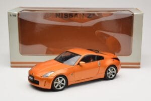 Nissan 350Z Z33 Sunset Orange AUTOart 1:18 77312 Kovina – slika 8 od 8