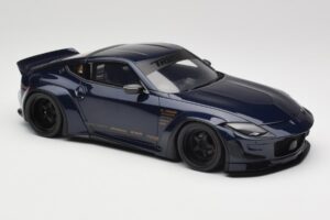 Nissan 400Z RZ34 Pandem Midnight Blue GT Spirit 1:18 GT494 Smola – slika 4 od 6