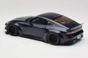 Nissan 400Z RZ34 Pandem Midnight Blue GT Spirit 1:18 GT494 Smola – slika 5 od 6