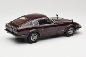 Nissan Fairlady 240Z-G S30 Bordo Kyosho 1:18 08212M Kovina – slika 3 od 8