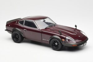 Nissan Fairlady 240ZG Rjava Kyosho 1:18 08217M Kovina – slika 6 od 8