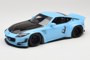 Nissan Fairlady Z RZ34 Pandem China Blue Black GT Spirit 1:18 GT943 Smola