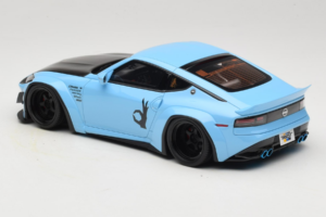 Nissan Fairlady Z RZ34 Pandem China Blue Black GT Spirit 1:18 GT943 Smola – slika 5 od 6