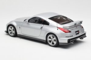Nissan Fairlady Z Z34 NISMO Type 380RS Srebrn AUTOart 1:18 77401 Kovina – slika 7 od 8