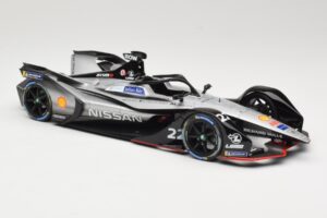 Nissan IM02 e.dams #22 O. Rowland Formula E Season 5 2019 Minichamps 1:18 114180022 Kovina – slika 4 od 6