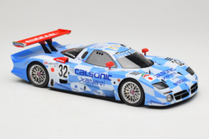 Nissan R390 GT1 #32 R. Calderari / J-D. Deletraz / B. Gachot Team Nissan 24 Hours of Le Mans 1998 GT Spirit 1:18 GT529 Smola – slika 4 od 6