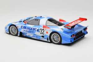 Nissan R390 GT1 #32 R. Calderari / J-D. Deletraz / B. Gachot Team Nissan 24 Hours of Le Mans 1998 GT Spirit 1:18 GT529 Smola – slika 5 od 6