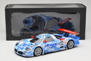 Nissan R390 GT1 #32 R. Calderari / J-D. Deletraz / B. Gachot Team Nissan 24 Hours of Le Mans 1998 GT Spirit 1:18 GT529 Smola – slika 6 od 6