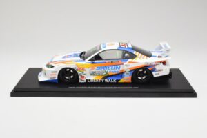 Nissan Silvia S15 LB-Super Silhouette #555 Formula Drift Japan 2023 TopSpeed 1:18 TS0586 Smola