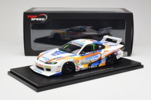 Nissan Silvia S15 LB-Super Silhouette #555 Formula Drift Japan 2023 TopSpeed 1:18 TS0586 Smola – slika 6 od 6
