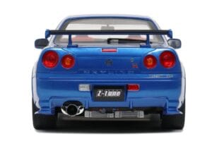 Nissan Skyline GT-R R34 NISMO Z-Tune Bayside Blue Otto 1:12 G082 Smola – slika 3 od 4