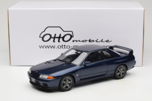Nissan Skyline GT-R BNR32 Dark Blue Pearl Otto 1:18 OT1199 Smola – slika 6 od 6