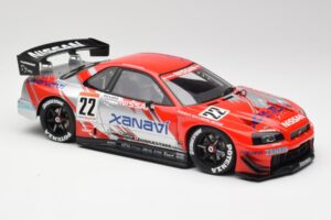 Nissan Skyline GT-R #22 M. Krumm / S. Motoyama Xanavi Nismo JGTC 2002 AUTOart 1:18 80277 Kovina – slika 4 od 6