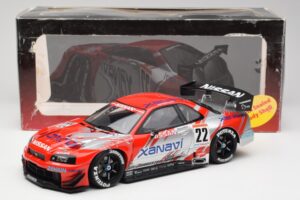 Nissan Skyline GT-R #22 M. Krumm / S. Motoyama Xanavi Nismo JGTC 2002 AUTOart 1:18 80277 Kovina – slika 6 od 6