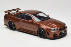 Nissan Skyline GT-R R34 Customized Metallic Bronze MotorHelix 1:18 M83414 Kovina – slika 6 od 8