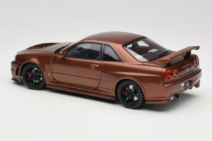 Nissan Skyline GT-R R34 Customized Metallic Bronze MotorHelix 1:18 M83414 Kovina – slika 7 od 8