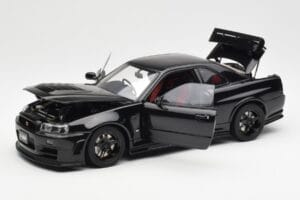 Nissan Skyline GT-R R34 NISMO Z-Tune Črn AUTOart 1:18 77355 Kovina – slika 2 od 8