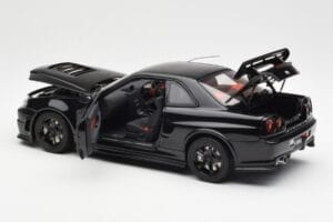 Nissan Skyline GT-R R34 NISMO Z-Tune Črn AUTOart 1:18 77355 Kovina – slika 5 od 8