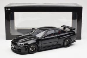 Nissan Skyline GT-R R34 NISMO Z-Tune Črn AUTOart 1:18 77355 Kovina – slika 8 od 8