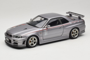 Nissan Skyline GT-R R34 Nismo S-Tune Srebrna AUTOart 1:18 77358 Kovina