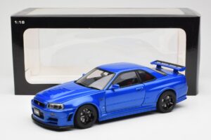Nissan Skyline GT-R R34 NISMO Z-Tune Bayside Moder AUTOart 1:18 77354 Kompozit – slika 8 od 8