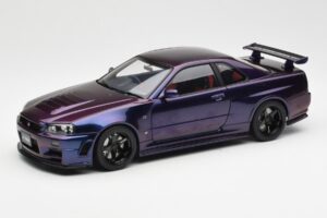 Nissan Skyline GT-R R34 NISMO Z-Tune Midnight Vijolična III AUTOart 1:18 77464 Kompozit