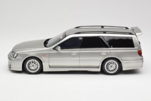 Nissan Stagea Autech WC34 260RS Sonic Silver Otto 1:18 OT471 Smola – slika 3 od 6