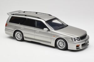 Nissan Stagea Autech WC34 260RS Sonic Silver Otto 1:18 OT471 Smola – slika 4 od 6