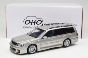 Nissan Stagea Autech WC34 260RS Sonic Silver Otto 1:18 OT471 Smola – slika 6 od 6