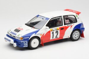 Nissan Sunny GTI-R T. Makinen / S. Harjanne Rally Monte Carlo 1992 Otto 1:18 OT461 Smola