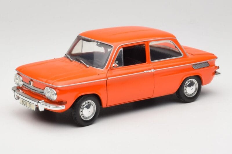NSU 1000 TT Oranžna Revell 1:18 08884 Kovina