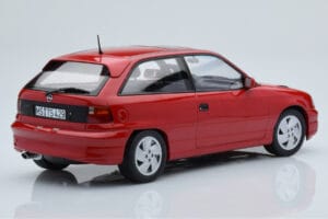 Opel Astra F GSi Rdeč Norev 1:18 183672 Kovina – slika 2 od 6