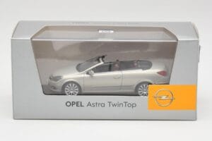Opel Astra H Twin Top Srebrna Minichamps 1:43 403045633 Kovina – slika 4 od 4