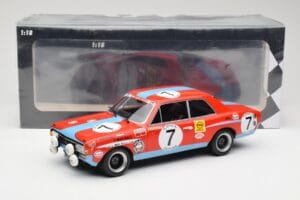 Opel Commodore A #7 N. Joossens / J. Marshall Steinmetz 24 Hours of Spa 1972 Minichamps 1:18 155724607 Kovina – slika 6 od 6