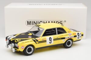 Opel Commodore A Steinmetz #9 J. Haxhe / P. Toussaint 24 Hours of Spa 1970 Minichamps 1:18 107704609 Kovina – slika 6 od 6