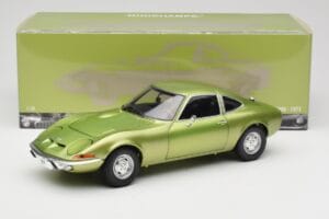 Opel GT Green Metallic Minichamps 1:18 180049029 Kovina – slika 8 od 8