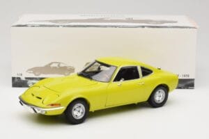 Opel GT Rumena Minichamps 1:18 180049032 Kovina – slika 8 od 8
