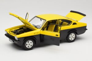 Opel Kadett C GT/E Rumen & Črn Minichamps 1:18 180045521 Kovina – slika 2 od 8