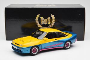 Opel Manta Rumen Moder BoS Models 1:18 BOS279 Kovina – slika 6 od 6