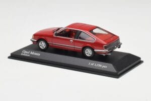 Opel Monza A Rdeč Minichamps 1:43 400045121 Kovina – slika 3 od 4