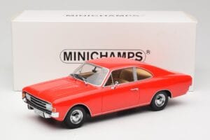 Opel Rekord C Coupe Rdeč Minichamps 1:18 107047020 Smola – slika 6 od 6