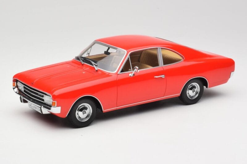 Opel Rekord C Coupe Rdeč Minichamps 1:18 107047020 Smola
