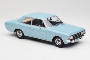 Opel Rekord C Svetlo Modra Minichamps 1:18 107047002 Kovina – slika 4 od 6