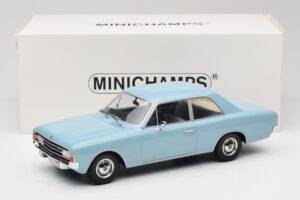 Opel Rekord C Svetlo Modra Minichamps 1:18 107047002 Kovina – slika 6 od 6
