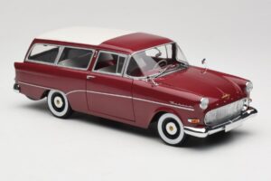 Opel Rekord P1 Caravan Rdeč Minichamps 1:18 180043211 Kovina – slika 6 od 8