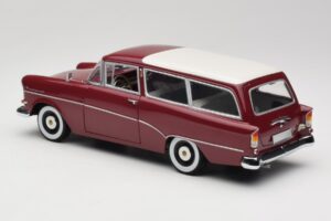 Opel Rekord P1 Caravan Rdeč Minichamps 1:18 180043211 Kovina – slika 7 od 8