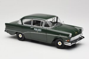 Opel Rekord P1 Polizei Minichamps 1:18 180043290 Kovina – slika 6 od 8