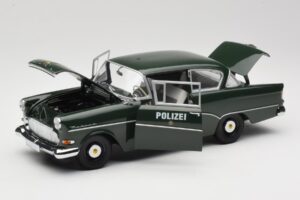 Opel Rekord P1 Polizei Minichamps 1:18 180043290 Kovina – slika 2 od 8